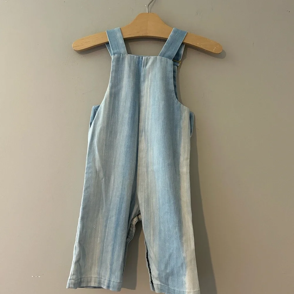 $14 ADD ON Vintage 18m Health-tex Overall blue denim Hanna Andersson‎ Levi